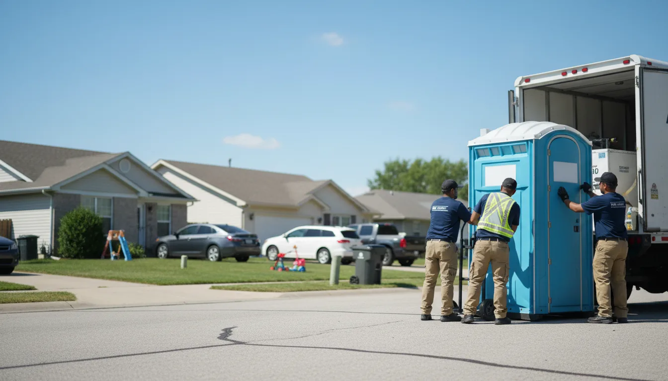 Standard Porta Potty Rentals in Grandview, MO near me